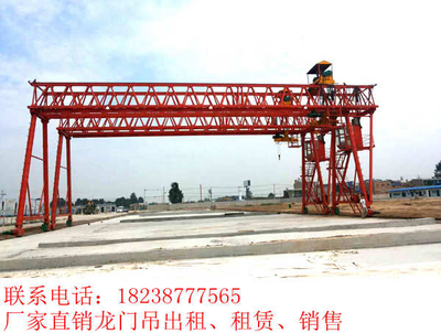 广西防城港龙门吊出租10吨25米跨龙门吊销售价格